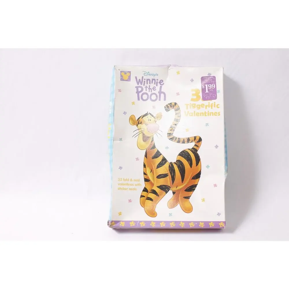 Disney Winnie the Pooh Tigger 32 Valentines by Cleo Vintage ~ 260425-WH M-05-02